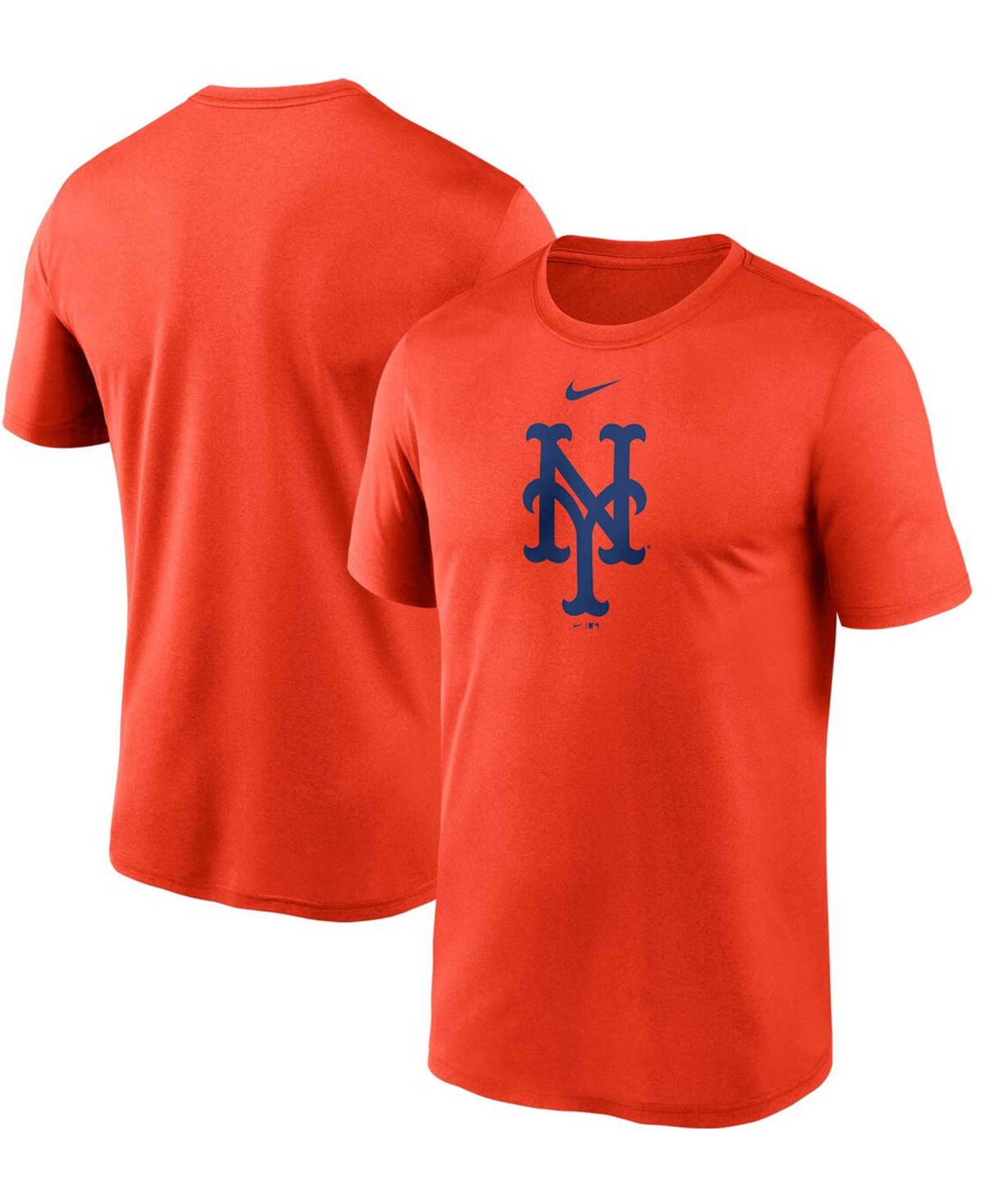 Men's Orange New York Mets Large Logo Legend Performance T-shirt