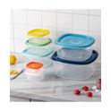 Enchante Cook With Color 14-Pc. Nesting Food Storage Set