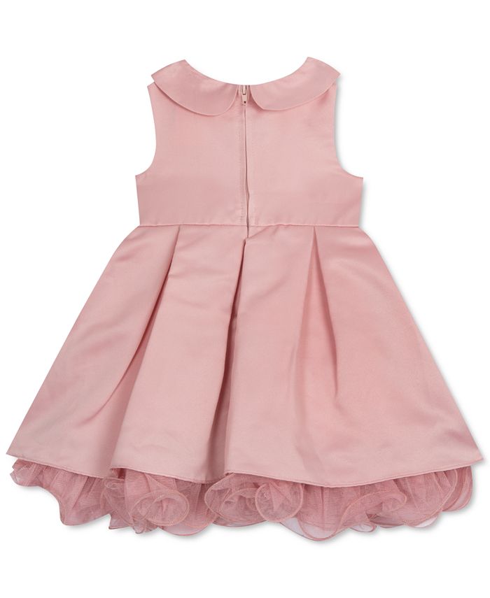 Rare Editions Baby Girls Mesh Ruffle Dress Macy's