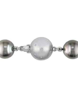 Cultured Tahitian Pearl (10-12-1/2mm) Strand 18" Collar Necklace