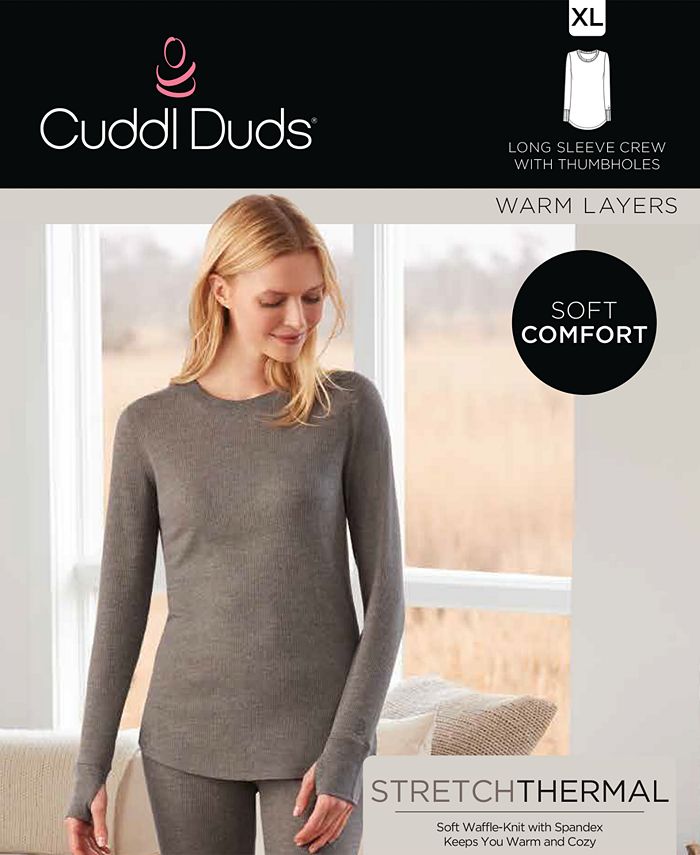 Cuddl Duds Stretch Thermal Top Macy's