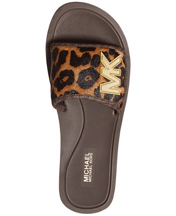 Michael Kors Women s MK Platform Slide Sandals Macy s