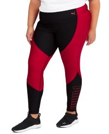 Plus Size Train Eversculpt Colorblocked 7/8 Leggings