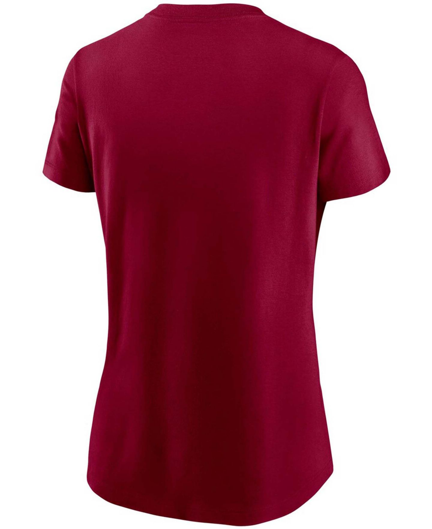 Женская футболка Nike Burgundy Washington Football Team Logo Essential — фото 3