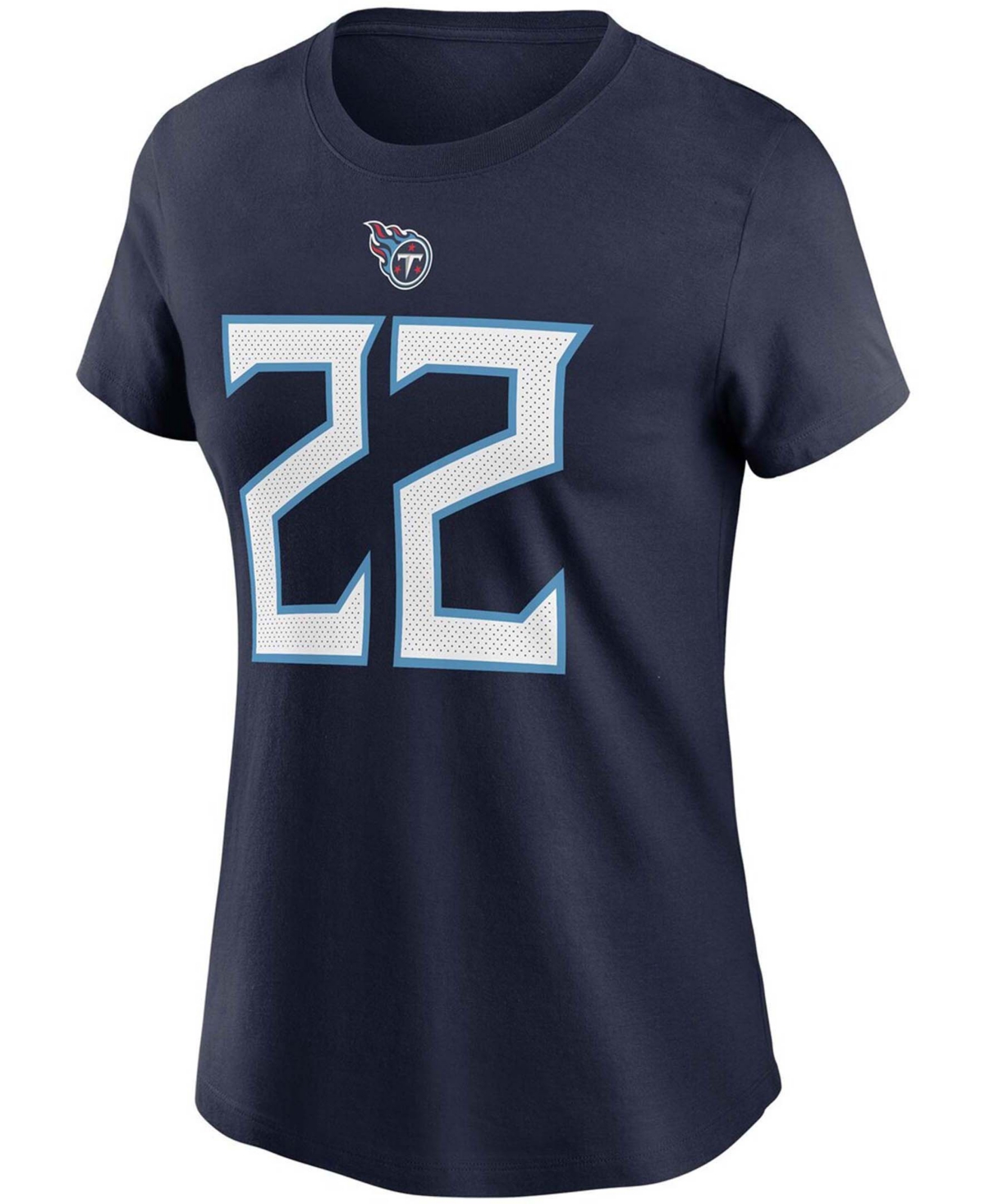 Women's Derrick HenryTennessee Titans Player Name Number T-shirt - Navy