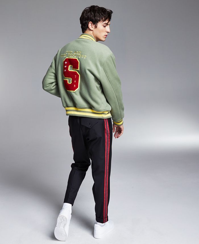 INC International Concepts Allen Onyia for INC Men's Varsity Jacket