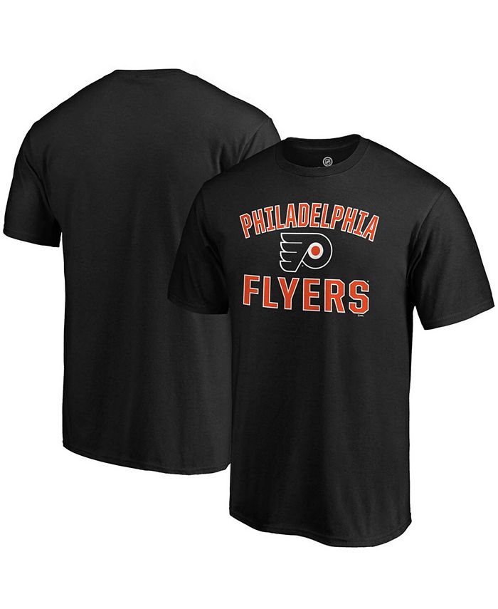 Philadelphia Flyers Fanatics Branded Team Victory Arch Long Sleeve T-Shirt  - Black