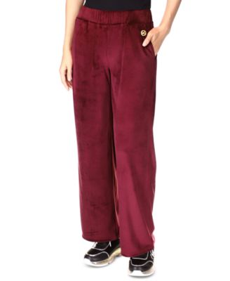 Michael Kors - Velour Straight-Leg Pants