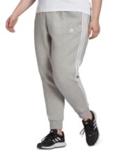 adidas Women's Essentials Warm-Up Slim Tapered 3-Stripes Track Pants, XS-4X  - Macy's