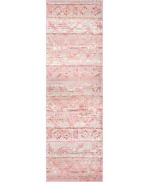 Nuloom Sundry Acsd04a 2'6" X 8' Runner Area Rug In Pink