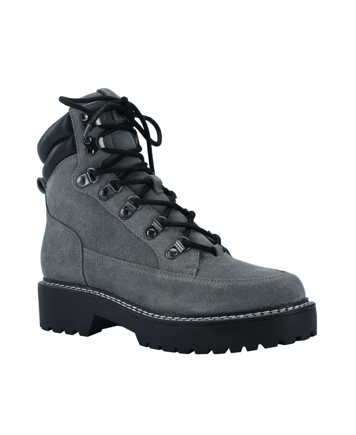 UPC 195972768031 product image for Calvin Klein Women's Shania Lace Up Lug Sole Hiker Boots Women's Shoes | upcitemdb.com