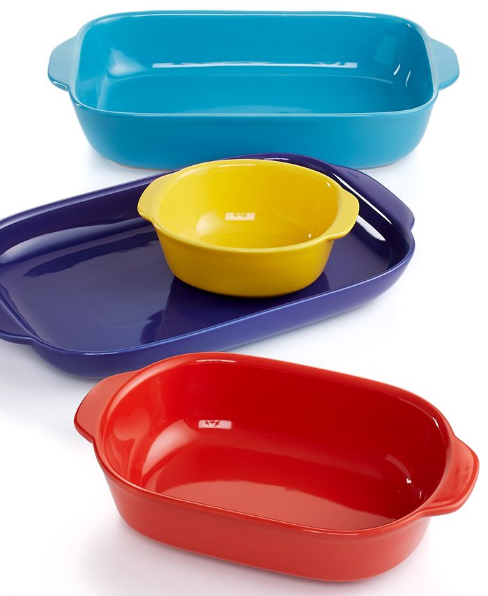 Corningware CW by 4 Piece Nesting Bakeware Set Macy's