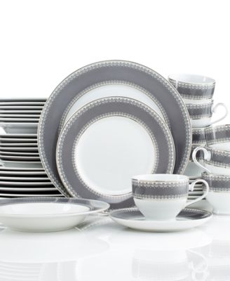 Mikasa - Platinum Crown Slate 40-Piece Set