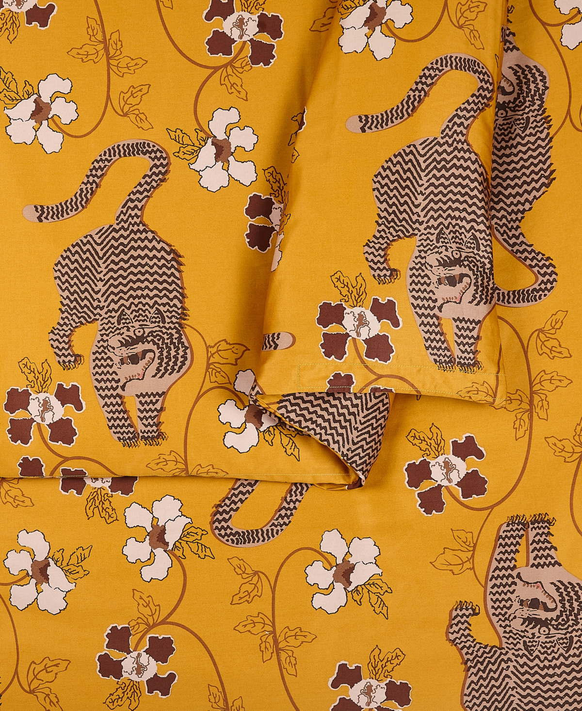 Lemieux Et Cie Tiger 3 Piece Duvet Cover Set,