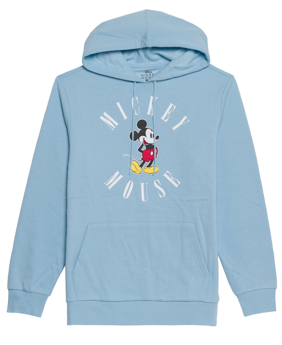 Hybrid Apparel Men's Nineties Mickey Mouse Hooded Fleece Sweatshirt