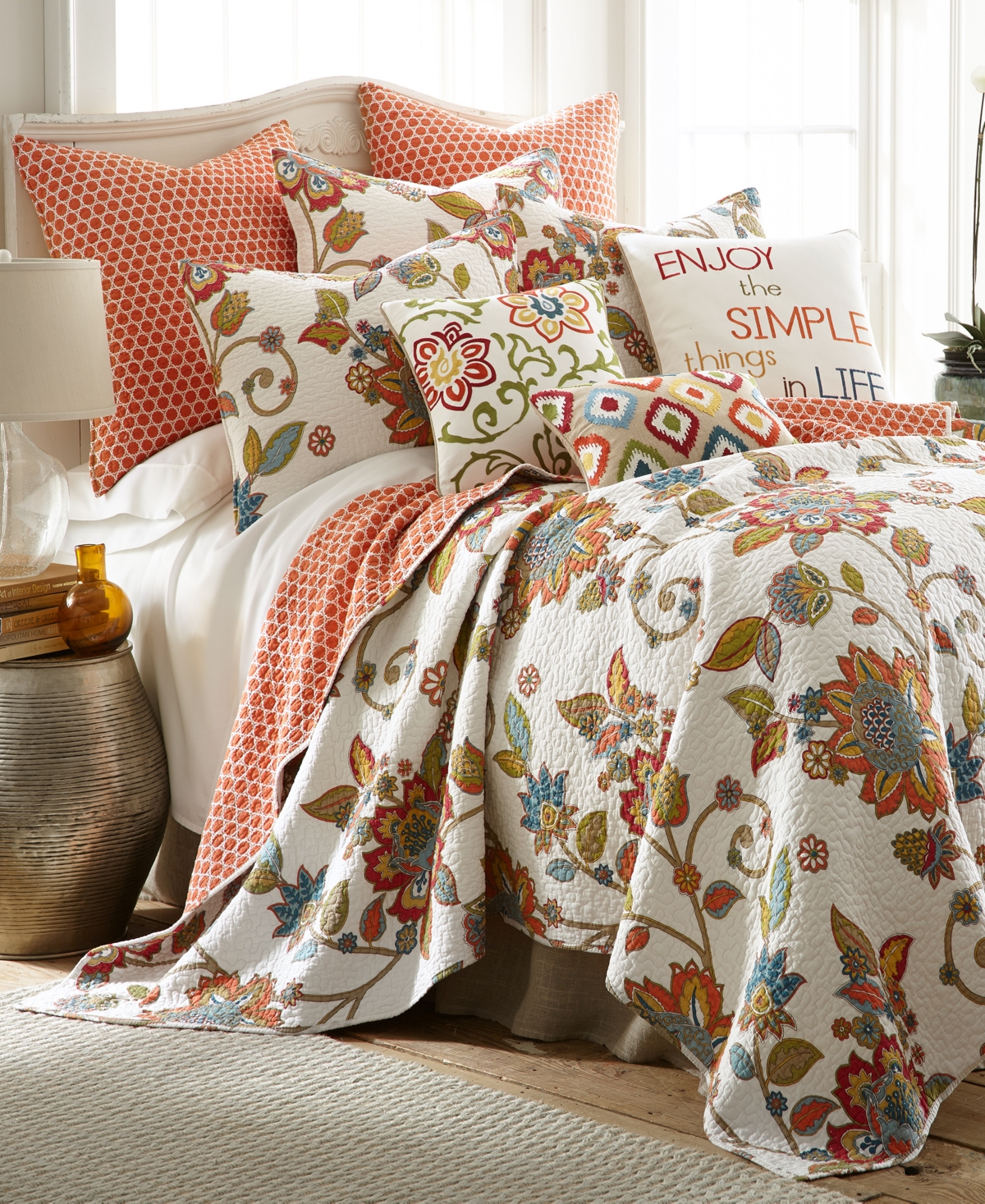 Levtex Clementine Spring 2-Pc. Quilt Set,