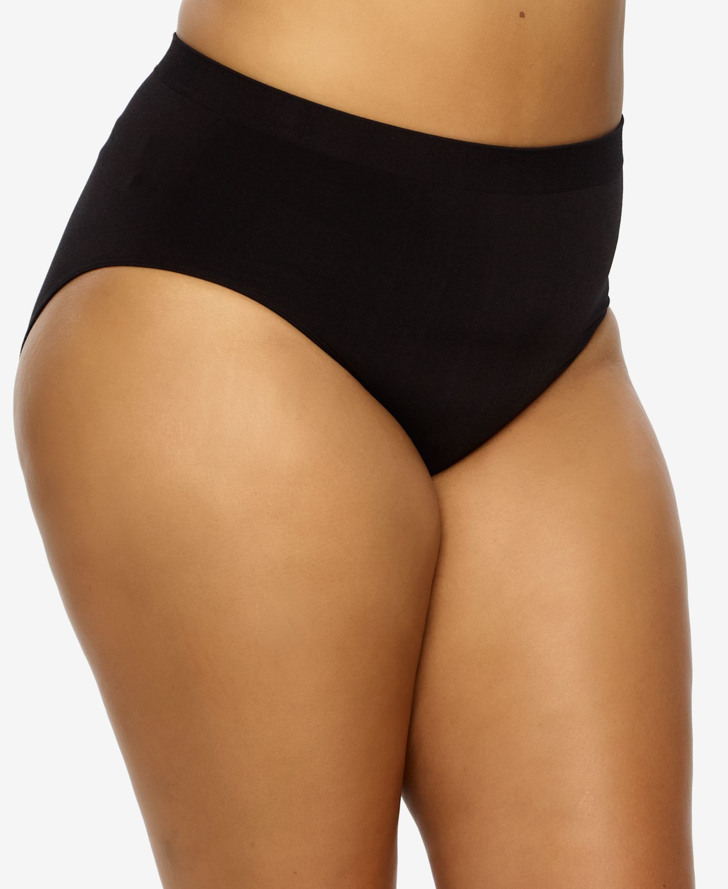 Plus Size Body Smooth Seamless Brief Panty