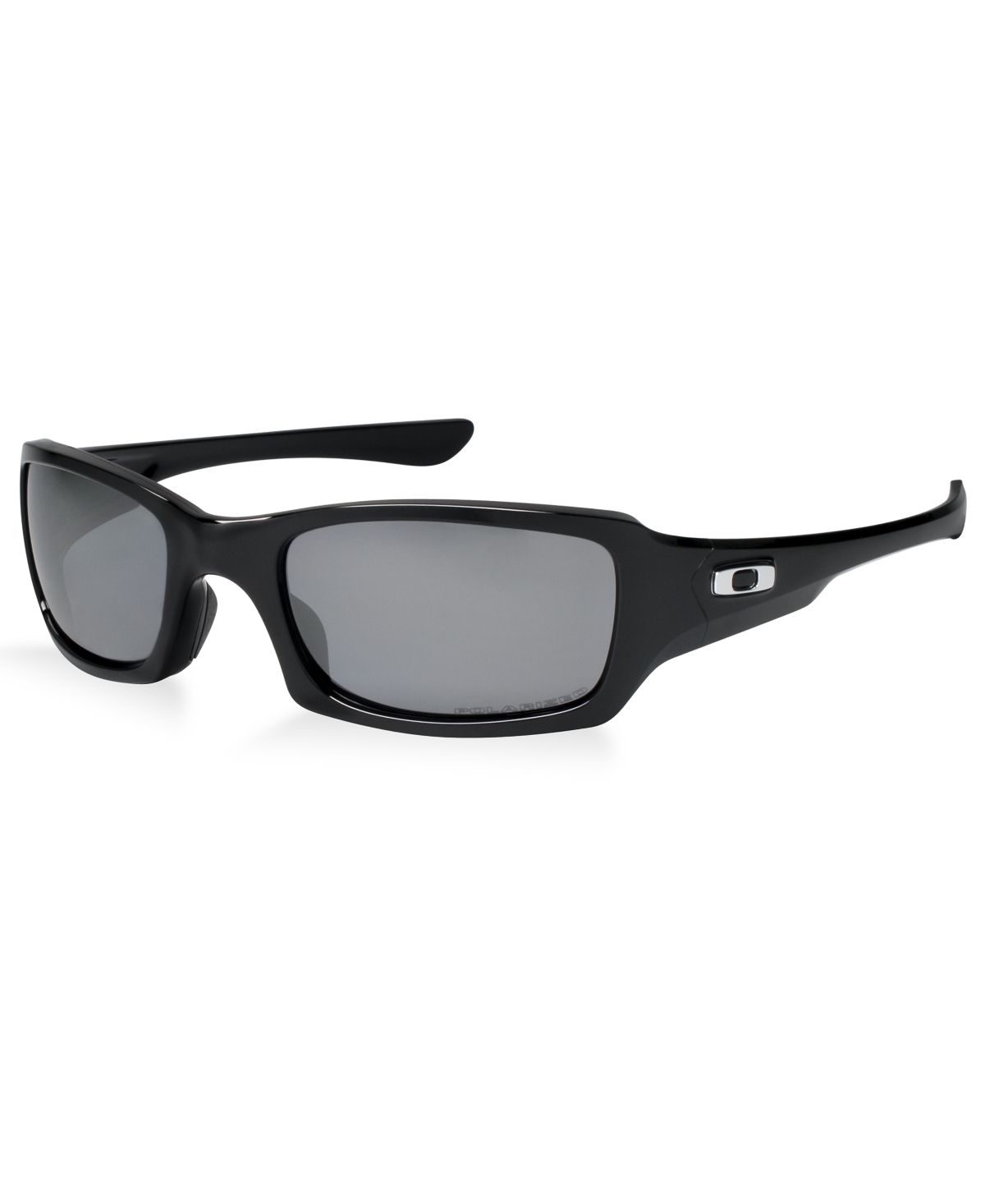 Oakley Polarized Sunglasses , Oo9238 Fives Squaredp In Black Shiny,black Mir Pol