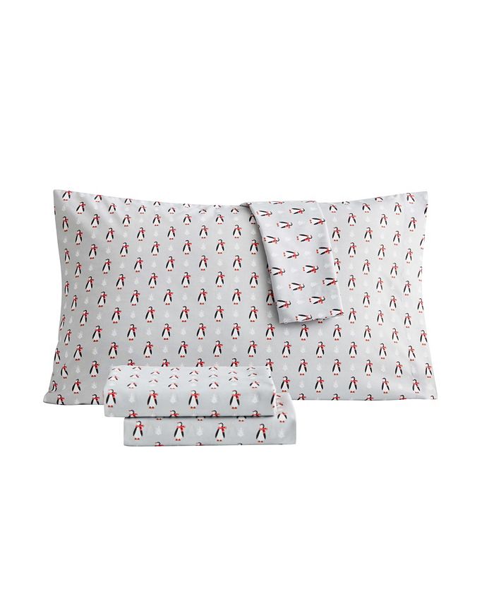 Sanders Kids Holiday Microfiber 4 pc Full Sheet Set Macy's