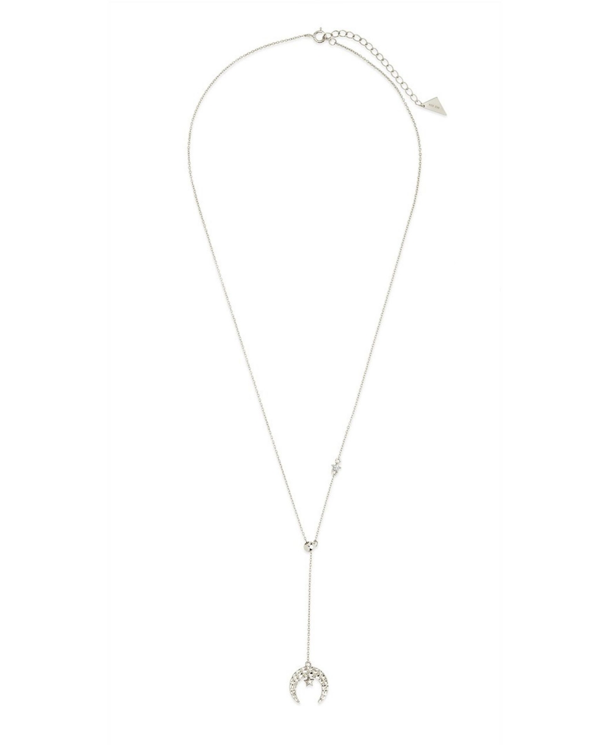 Sterling Forever Women's Selene Lariat Necklace - Silver-Tone