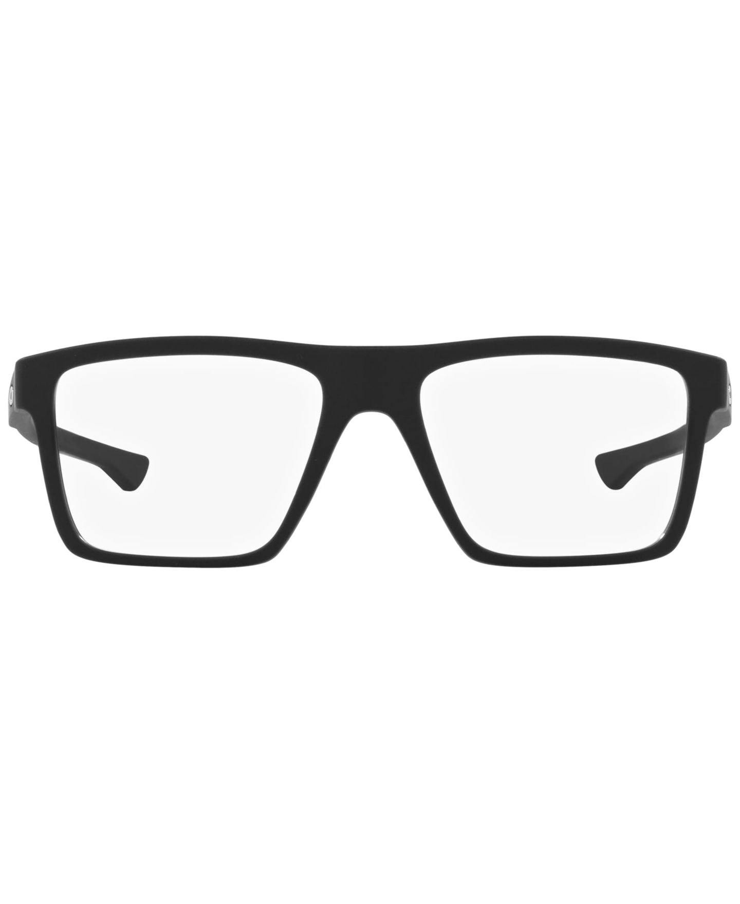 Мужские очки Celine Oakley Man Square Plastic OX8167 Volt Drop Eyeglasses, цвет: Атласный чёрный — фото 2