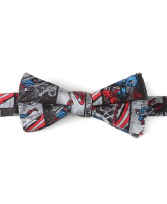 Captain America offers bow tie set.