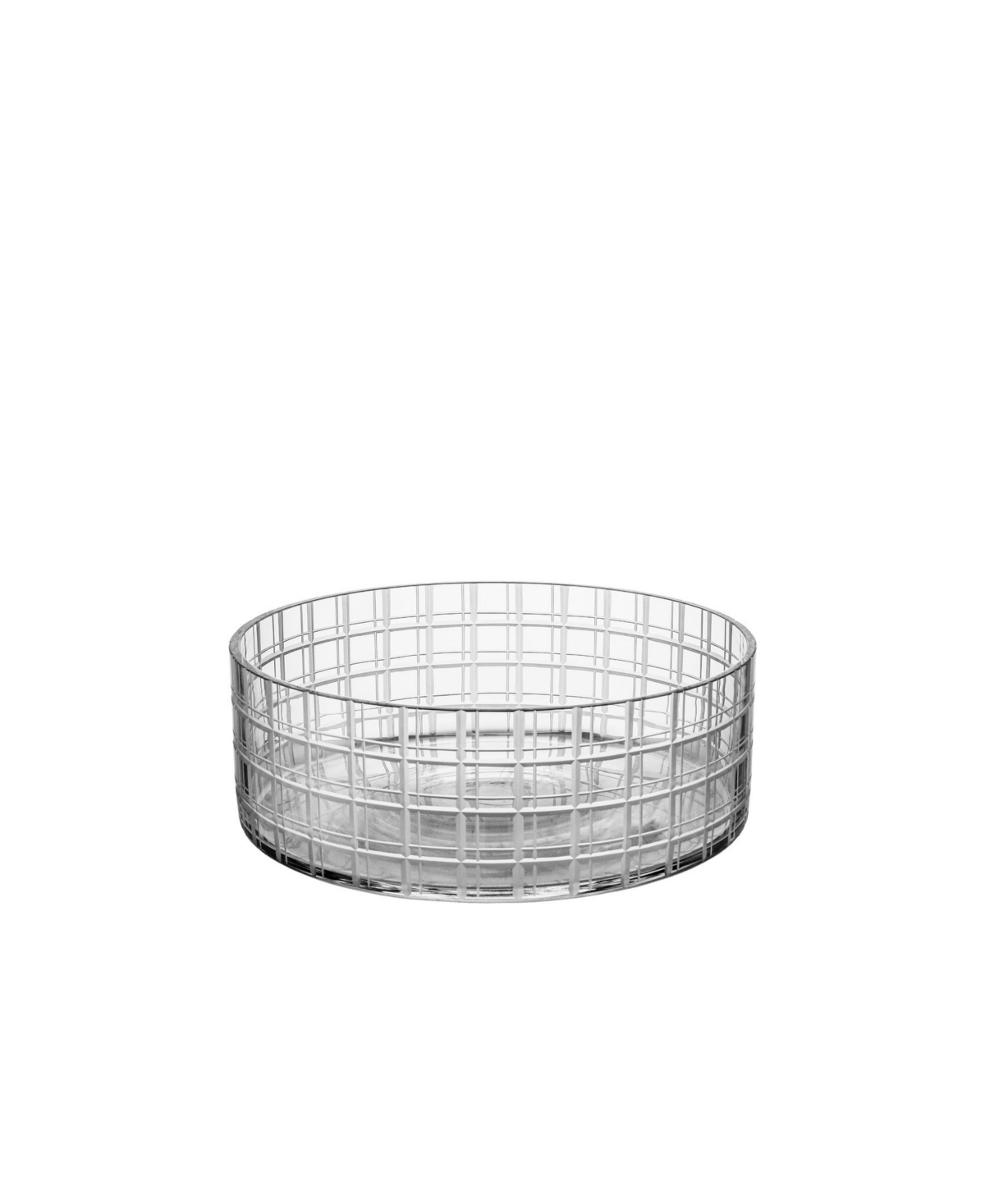 Shop Orrefors Cut In Number Bowl In Clear