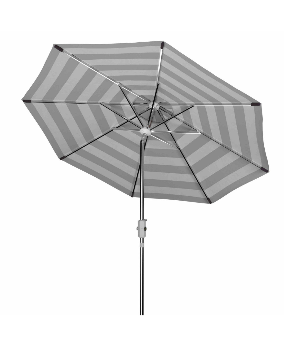 Safavieh Iris 9' Fashion Line Umbrella In Black