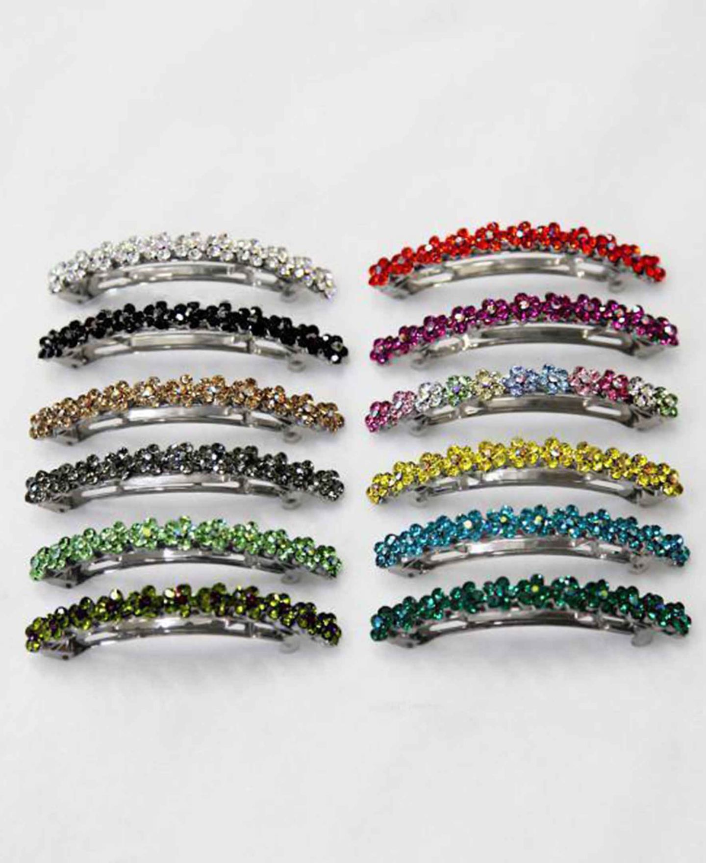 Женские аксессуары Soho Style Crystal Rose Hair Jaw, цвет: Разноцветный — фото 2
