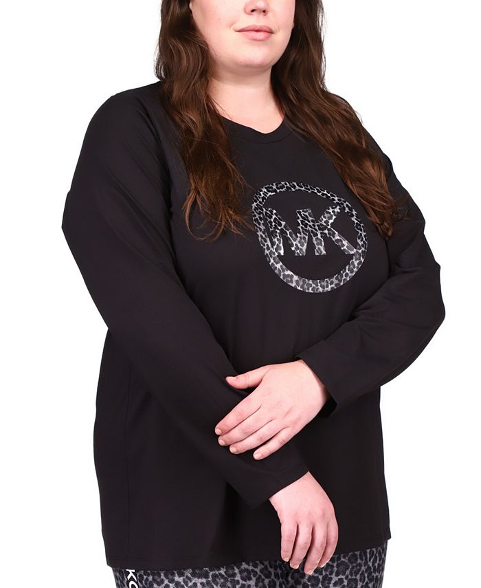 Michael kors plus clearance size shirts
