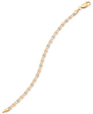 Children's Valentino Star Links Bracelet in 14k Gold