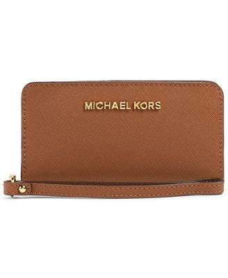 MICHAEL Michael Kors Jet Set Travel Slim Wristlet - Handbags ...