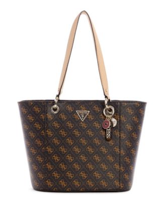 guess brown and pink bolsa