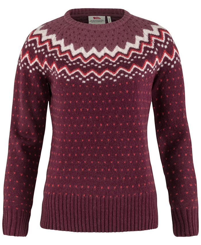 Fjällräven Ovik Patterned Wool Active Sweater & Reviews - Sweaters ...