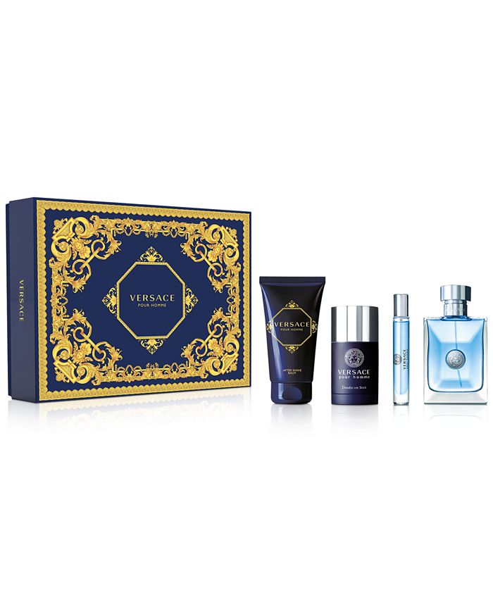 pijpleiding Aanzetten Verandering Versace Men's 4-Pc. Pour Homme Eau de Toilette Gift Set & Reviews - Perfume  - Beauty - Macy's