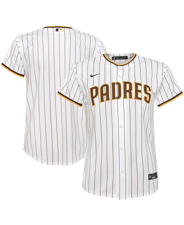 Nike Team Fit San Diego Padres Blue Gold Baseball Jersey Size XL