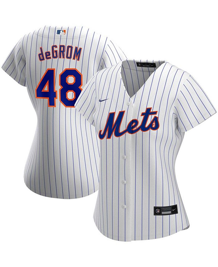 Jacob deGrom New York Mets Nike Home Authentic Player Jersey - White
