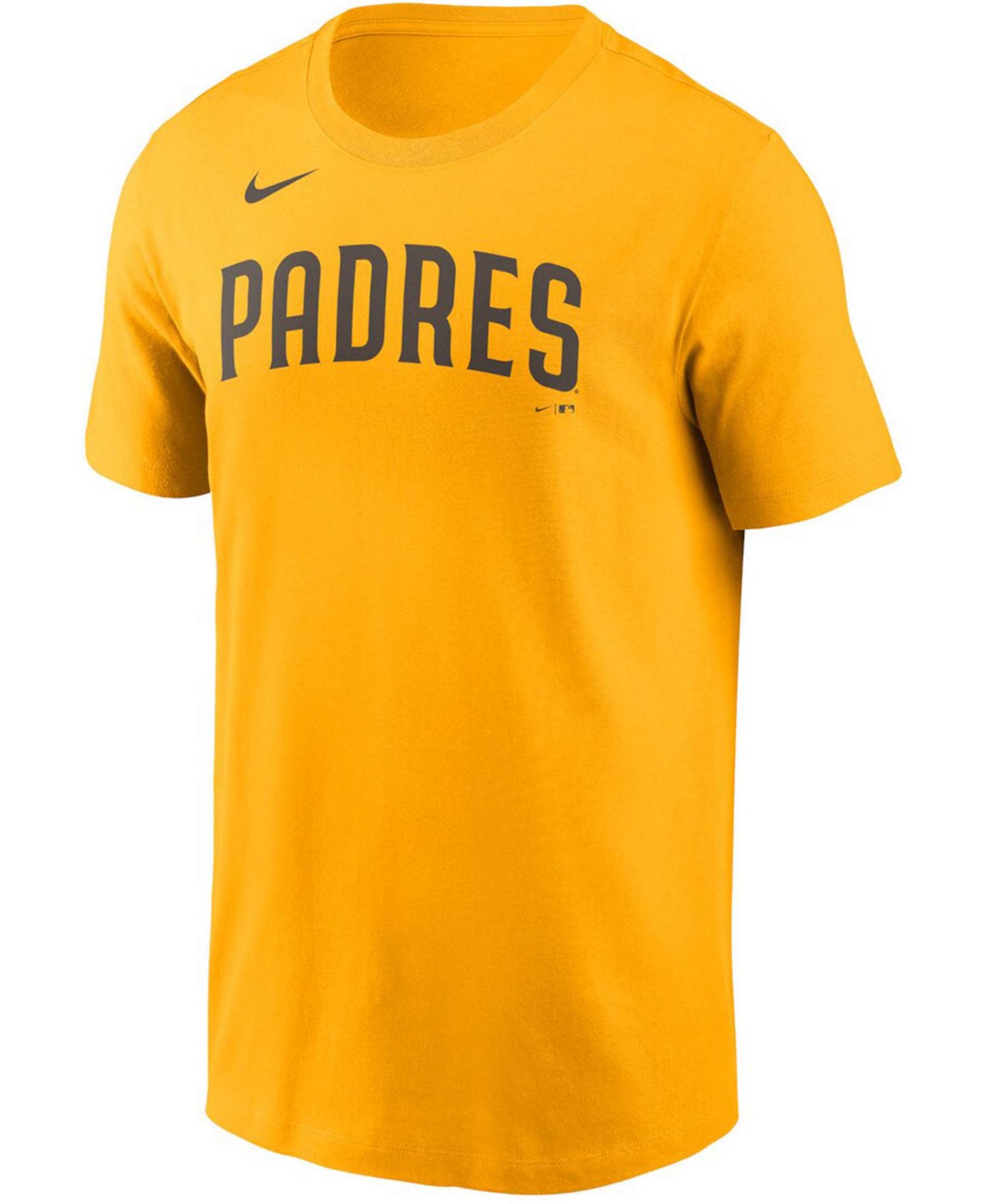 Men's Yu Darvish Gold San Diego Padres Name & Number T-shirt