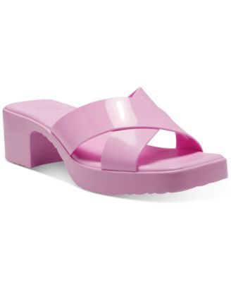 macys hot pink sandals