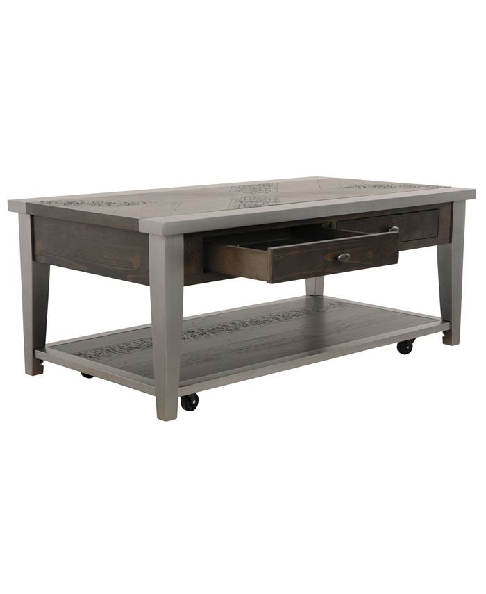 Signature Design By Ashley Branbury Rustic Rectangular Cocktail Table