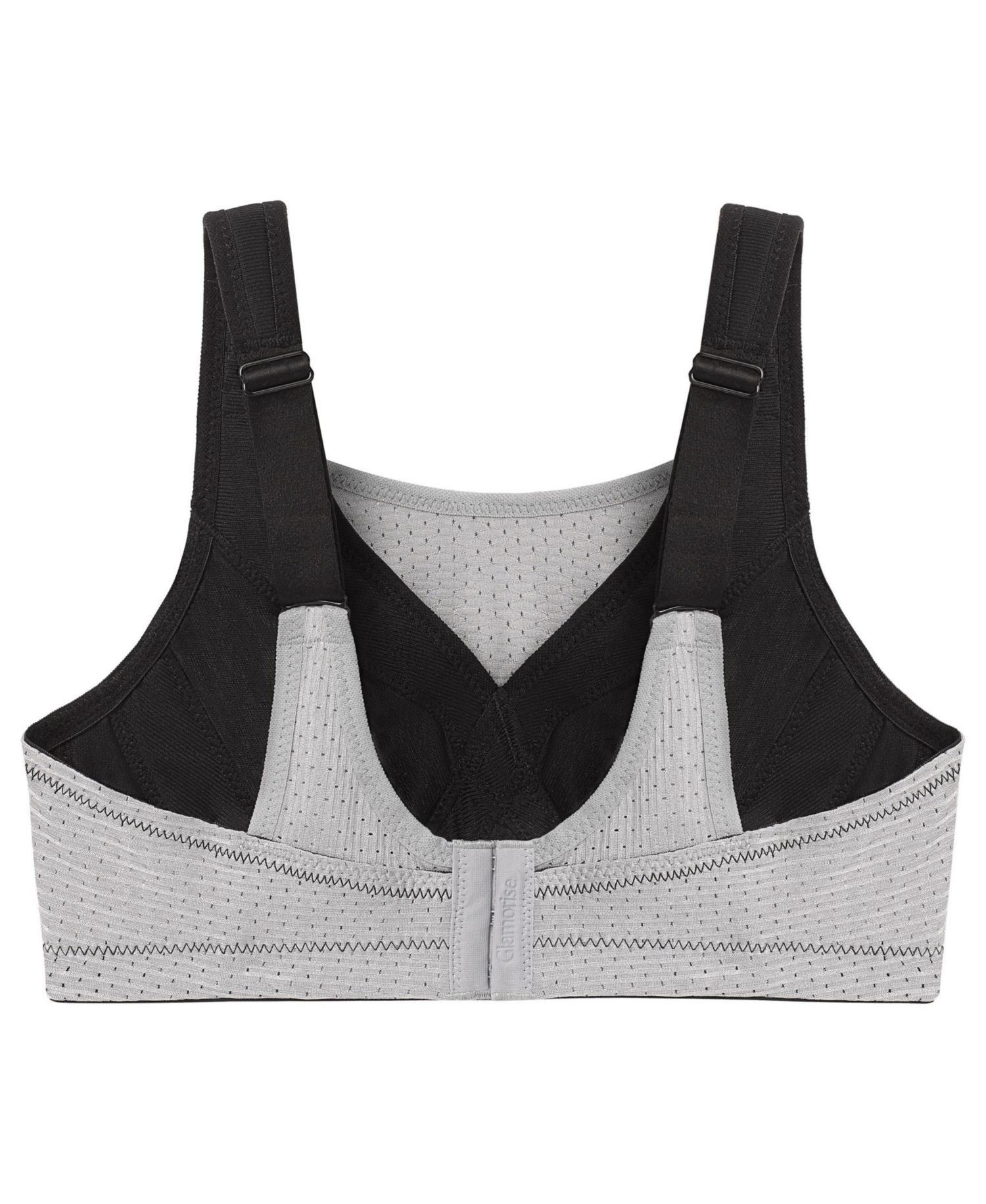 Women's Full Figure Plus Size Adjustable Wirefree Sports Bra 1166