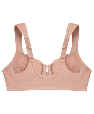 Women's Full Figure Plus Size Wonderwire Front Close Bra 1245