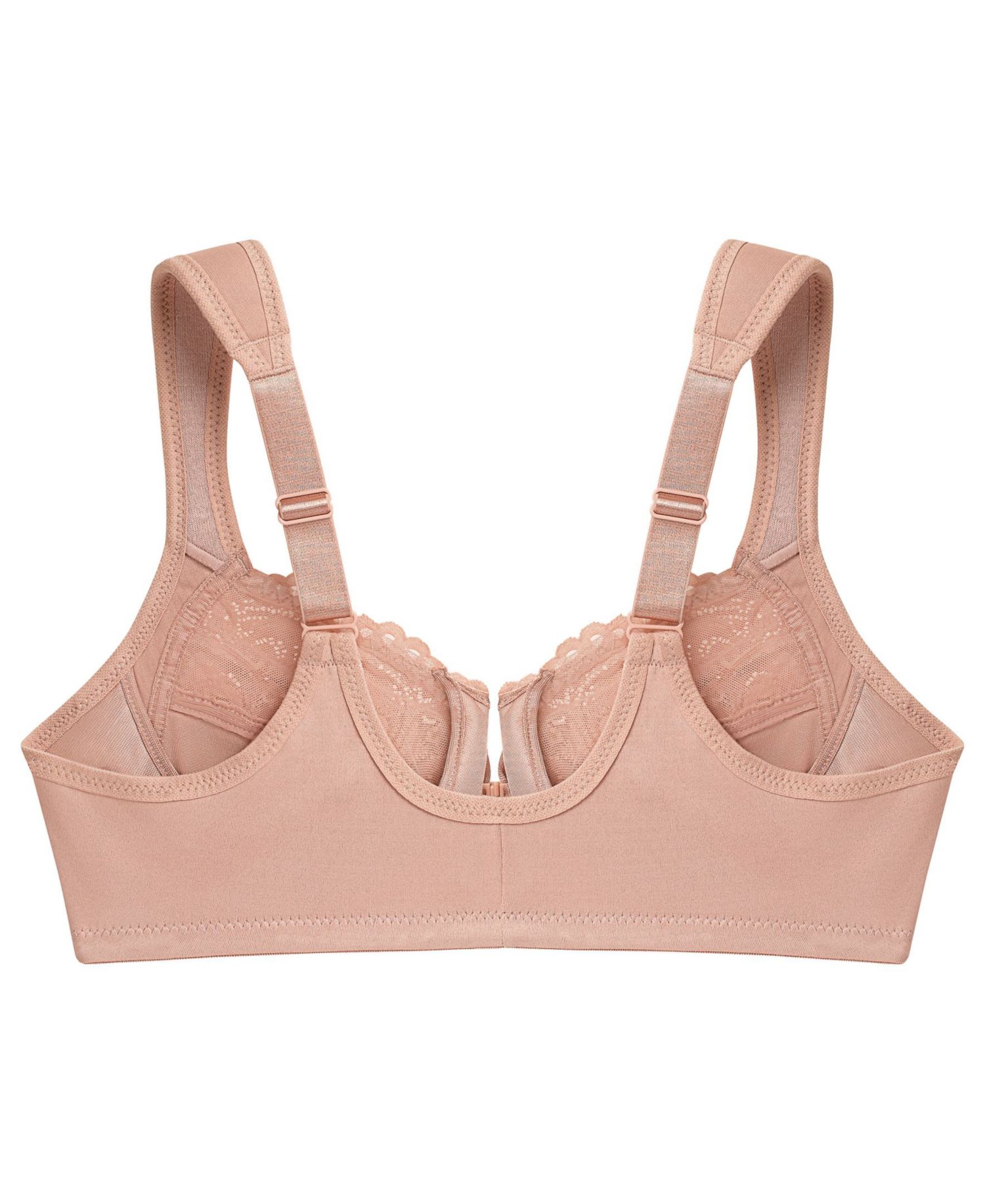 Women's Full Figure Plus Size Wonderwire Front Close Bra 1245