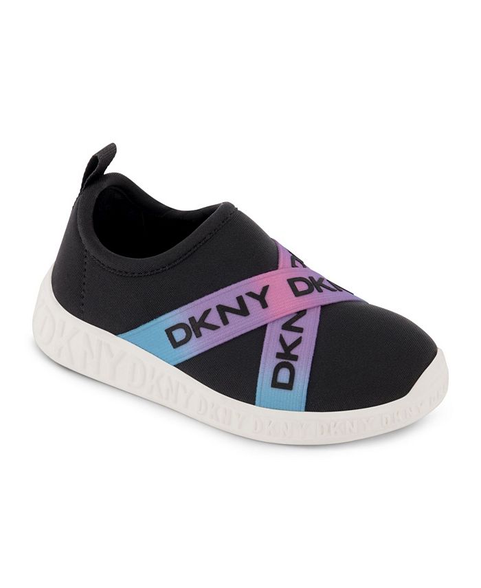 DKNY Toddler Girls Allie Stretch Sneakers Macy s
