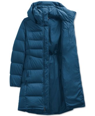 full length down coat north face