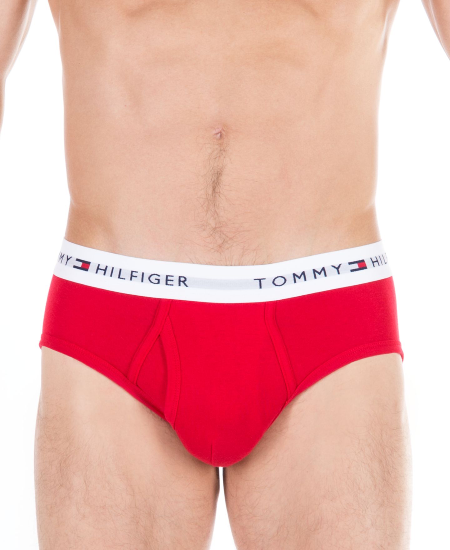 Трусы-брифы Moisture-Wicking для мужчин, хлопок, 4 шт. — Tommy Hilfiger, цвет: Красное дерево — фото 2