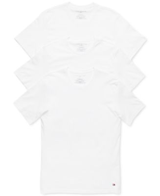 læbe Bane Velsigne Tommy Hilfiger Men's 3-Pk. Classic Cotton T-Shirts - Macy's