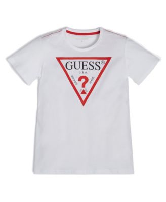 Big Boys Soft Jersey Short Sleeve Classic Logo T-shirt