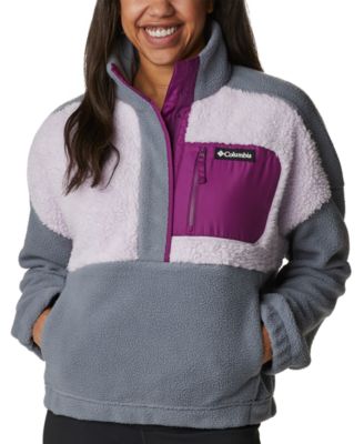 columbia fleece pullovers
