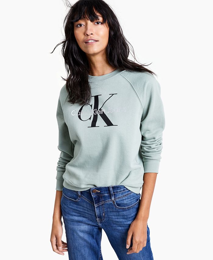 Calvin Klein Jeans Monogram Logo Sweatshirt Macy\'s 